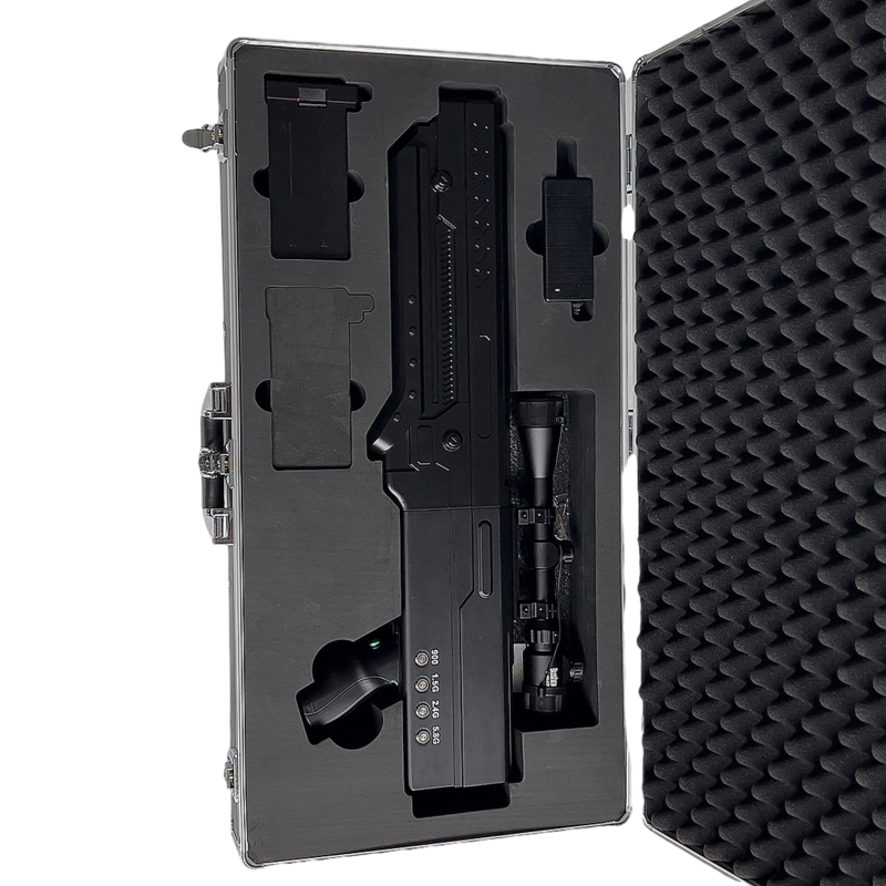  白沙手持便携式枪型低空防御反制四通道B型